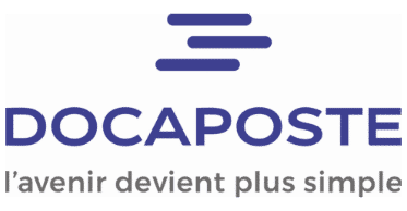 Logo Docaposte, partenaire Adobis Group